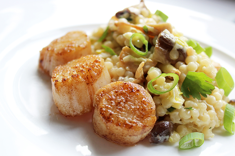 Oosterse parelcouscous met coquilles (Colruyt)