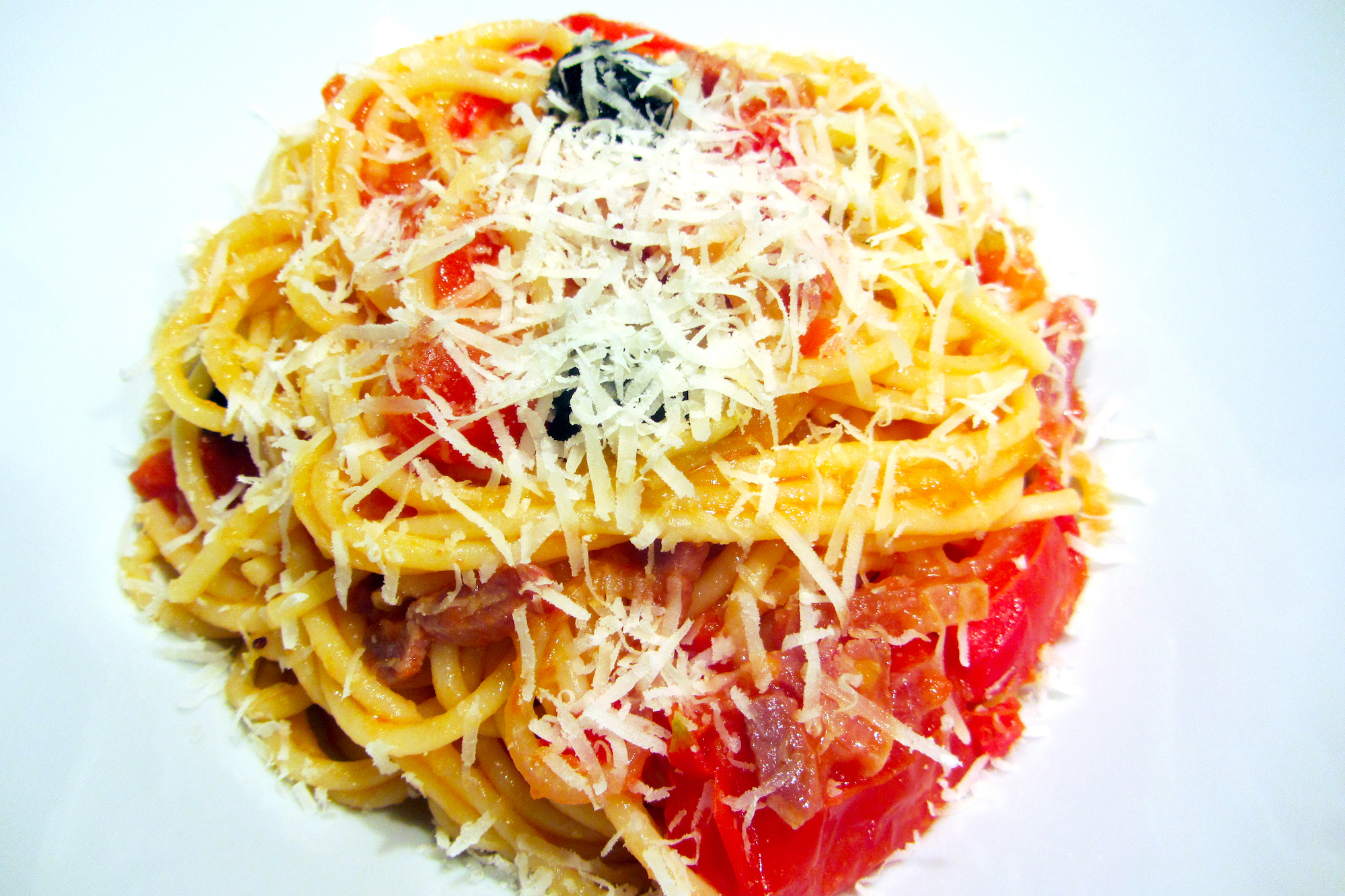 Spaghetti all’Amatriciana (Antonio Carluccio)