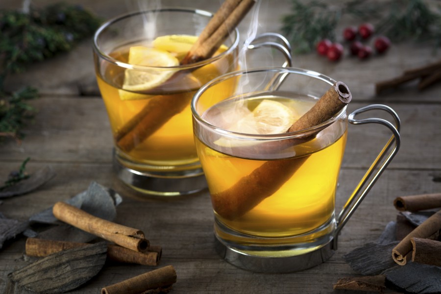 Hot Apple Toddy (warme wintercocktail)